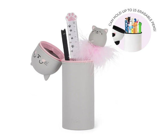Legami, Astuccio Kawaii morbido Silicone, Tema Kitty