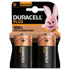 PILE DURACELL TORCIA D PLUS 100 2Pz