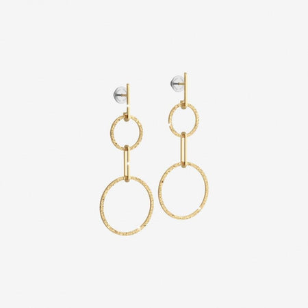 REBECCA - Orecchini Cerchi Diamantati