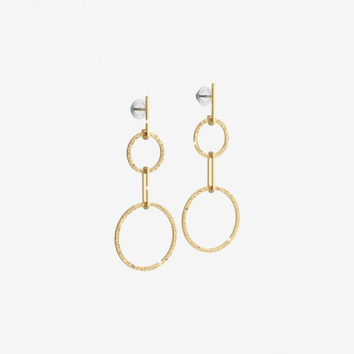 REBECCA - Orecchini Cerchi Diamantati