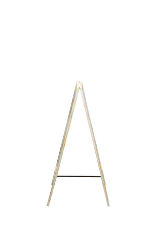 Biscottini Biscottini Lavagna da Terra Bifacciale Cornice Legno 50x4.5x100 Ristorante Bar