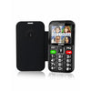 BRONDI AMICO CHIC (NERO) - TELEFONO CELLULARE PER ANZIANI - TASTO SOS - CONTROLLO REMOTO