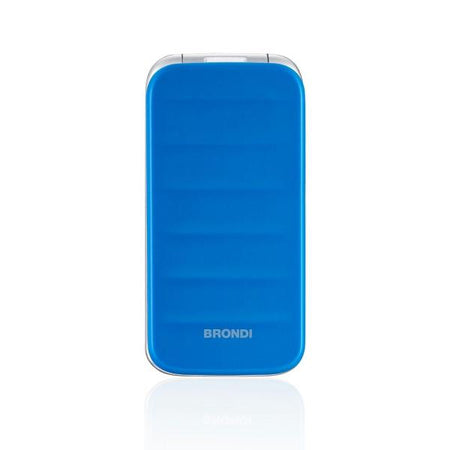 BRONDI FOX (BLU) - TELEFONO CELLULARE PER ANZIANI - TORCIA