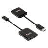 CLUB3D CSV-7220 cavo e adattatore video 1 m DisplayPort HDMI + DisplayPort Grigio (Club 3D - videoadapter - 20 cm)
