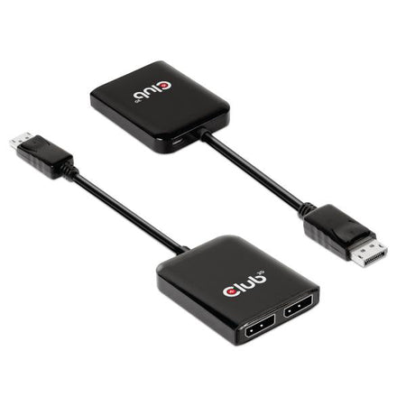 CLUB3D CSV-7220 cavo e adattatore video 1 m DisplayPort HDMI + DisplayPort Grigio (Club 3D - videoadapter - 20 cm)