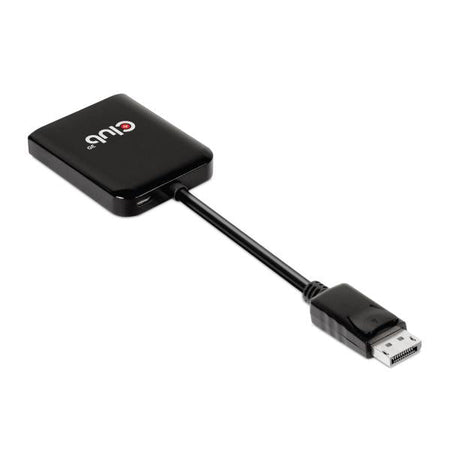 CLUB3D CSV-7220 cavo e adattatore video 1 m DisplayPort HDMI + DisplayPort Grigio (Club 3D - videoadapter - 20 cm)
