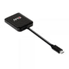 CLUB3D CSV-1555 cavo e adattatore video 1,5 m USB tipo-C 2 x DisplayPort Nero (Club 3D videoadapter - 20 cm)