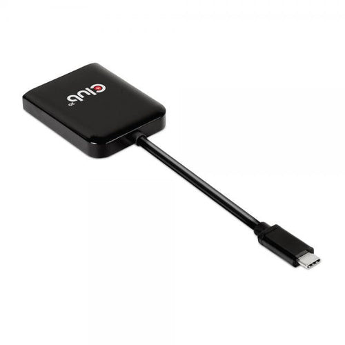 CLUB3D CSV-1555 cavo e adattatore video 1,5 m USB tipo-C 2 x DisplayPort Nero (Club 3D videoadapter - 20 cm)