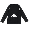 KAPPA KONTROLL Maglietta Manica Lunga Uomo Kontroll Tee L/s Omini Black/grey Silver da uomo