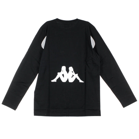 KAPPA KONTROLL Maglietta Manica Lunga Uomo Kontroll Tee L/s Omini Black/grey Silver da uomo