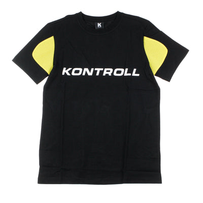 KAPPA KONTROLL Maglietta Uomo Kontroll Tee Omini Black/yellow Lemon da uomo