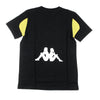 KAPPA KONTROLL Maglietta Uomo Kontroll Tee Omini Black/yellow Lemon da uomo