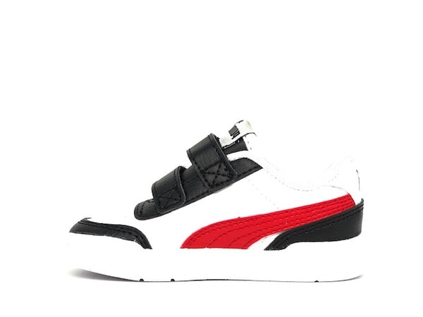 Puma Caracal V Inf bianca rossa nera