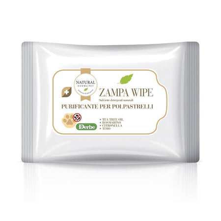 Natural Derma Pet Zampawipe Salviette Detergenti