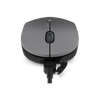 Lenovo Go Multi-Device mouse Ufficio Ambidestro RF senza fili + Bluetooth Ottico 2400 DPI (Lenovo Go Multi-device - Mouse - blue optical - 3 buttons - wireless - 2.4 GHz, Bluetooth 5.0 - USB-C wirele