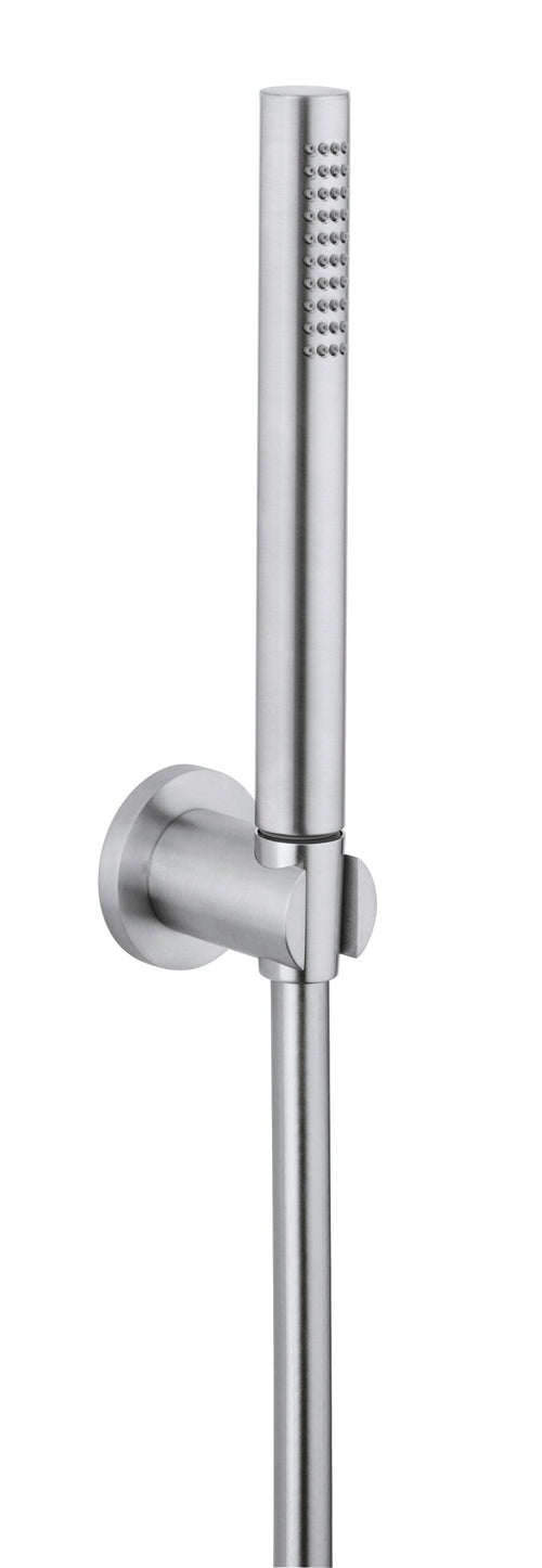 Set doccia G1/2 in acciaio inox 316L con doccetta anticalcare di Tubico Tevere