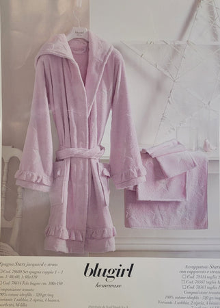 Set Asciugamani Blugirl Stars: Viso + Ospite, Puro Cotone, Design Luminoso e Lusso