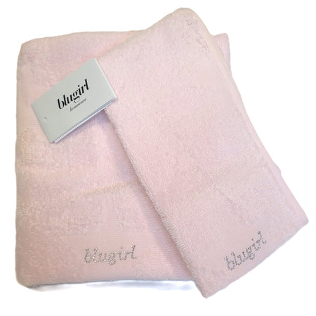 Set Asciugamani Blugirl Stars: Viso + Ospite, Puro Cotone, Design Luminoso e Lusso