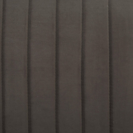 Divano letto in velluto tortora 3 posti "Johnny " con piedi e struttura Rame 210 cm