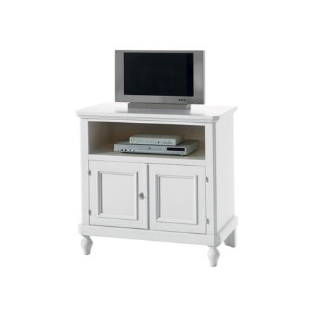MOBILI 2G - PORTA TV ARTE POVERA 2 ANTE LEGNO BIANCO SPORCO 85x46x80 (6057)