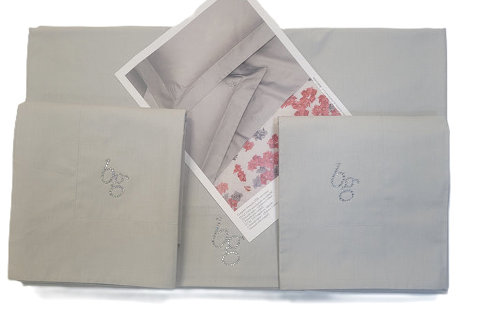 Lenzuola Blugirl Tilly: Puro Cotone, con Swarovski e un Sogno di Puro Lusso