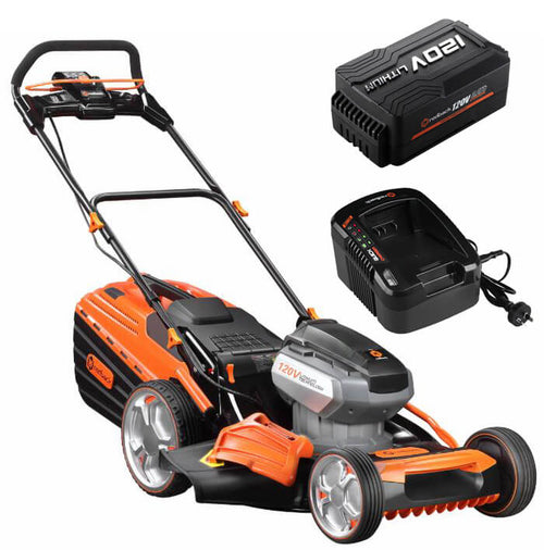 Kit rasaerba a batteria Redback 120V 48cm