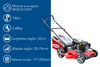 Rasaerba a trazione Ama NRT 525 da 146cc funzioni 4in1