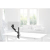 Hama 00118496 Supporti a parete per TV 88,9 cm [35] Scrivania Nero (Hama Monitorarm FULLMOTION Gasfeder, 8)