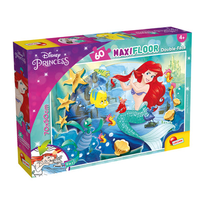 Puzzle Maxi 60Pz ''Disney Little Mermaid'' Lisciani