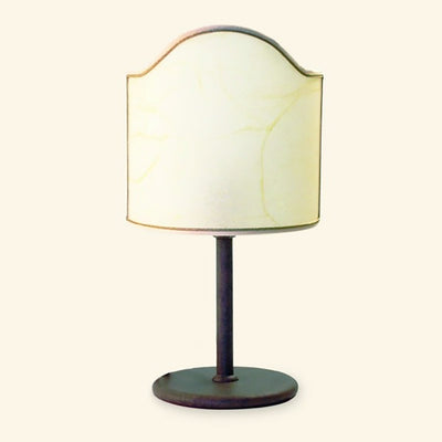 Abat-jour classica Lampadari Bartalini ALKI LP E27 LED ottone pergamena lampada tavolo