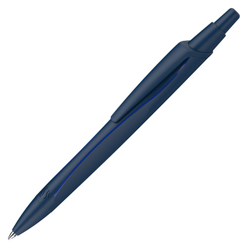 Penna A Sfera A Scatto Reco Punta M Blu Schneider