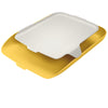 Vaschetta Portacorrispondenza Con Vassoio Organizer Giallo Cosy Leitz