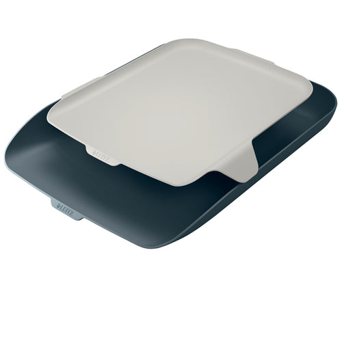 Vaschetta Portacorrispondenza Con Vassoio Organizer Grigio Cosy Leitz
