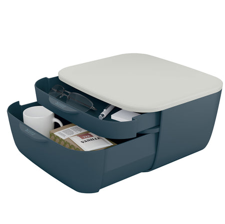 Cassettiera 2 Scomparti Grigio Cosy Leitz