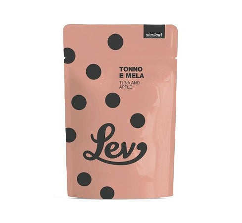 Lev Sterilizzato Bustina al Tonno e Mela per Gatti 60gr