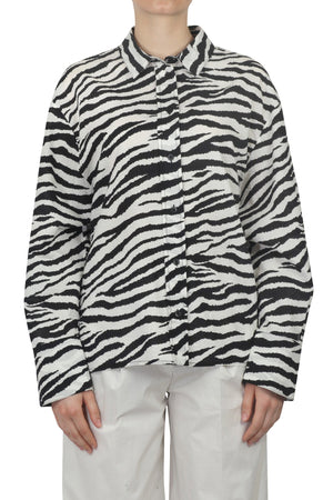 8PM 8pm - Camicia - 450688 - Bianco/Nero da donna
