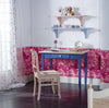 MOBILI 2G - SCRIVANIA 1 CASSETTO LEGNO LACCATO BLU 99X61X80 (2222)