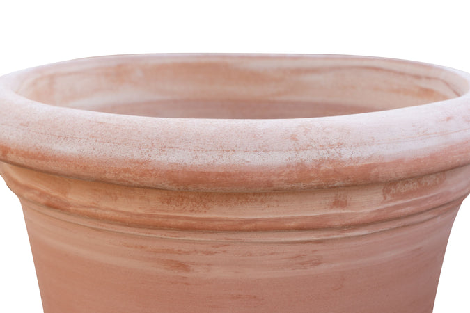 Biscottini Vaso in Terracotta 100% Made in Italy interamente Lavorata a Mano orcio conca