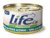 Life Cat Natural Scatoletta Tonnetto con Pesce Azzurro per Gatti 85gr