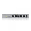 MG-105 Switch di Rete Non Gestito 5 Porte 2.5G Ethernet (100/1000/2500) Full Duplex Montabile a Parete