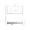 MOBILI 2G - LETTO SINGOLO ARTE POVERA LEGNO SHABBY ROSA E MIELE 98x212x111 (2228)