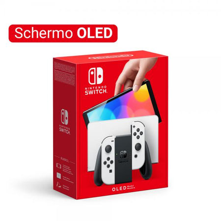 Nintendo Switch Console Oled Bianco Joy Con Bianco It