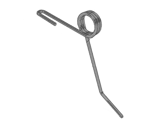 Dente seminatrice posteriore sx Ø 7mm adattabile Aba