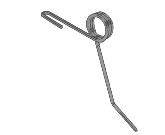 Dente seminatrice posteriore sx Ø 7mm adattabile Aba