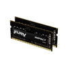 Kingston Technology FURY 16GB 3200MT/s DDR4 CL20 SODIMM [Kit of 2] Impact (Kingston FURY Impact - 16GB: 2x8GB - D)