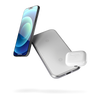 ZENS ZEDC10W/00 Caricabatterie per dispositivi mobili Auricolare, Smartphone Bianco AC Carica wireless Ricarica rapida Interno (Zens Aluminium Series Dual Ladeger?t W)
