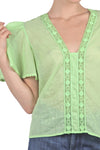 SUOLI Suoli - Blusa - 431649 - Verde mela da donna
