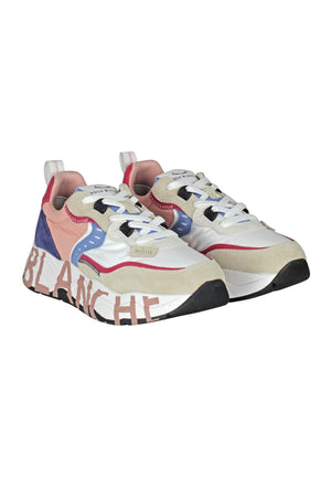 Voile Blanche - Sneakers - 451035 - Bianco/Rosa da donna