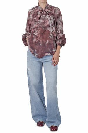 SO ALLURE So Allure - Camicia - 460562 - Fantasia Bordeaux da donna