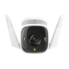 TP-LINK Tapo Outdoor WLAN-Sicherheitskamera, IP-Sicherheitskamera, Innen & Auen, Kabellos, Wand, Wei, Patrone (Form)